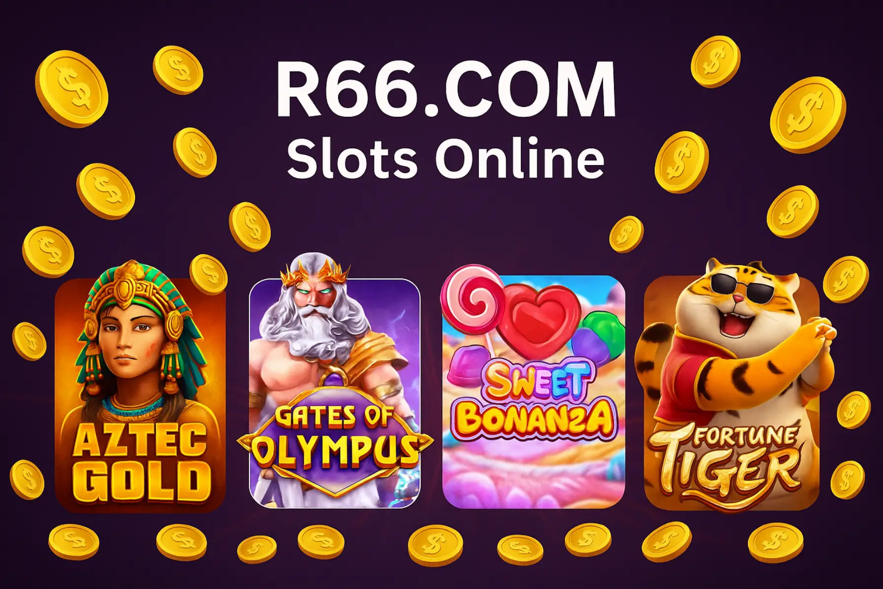Jogos de Slot no Casino Online R66.COM