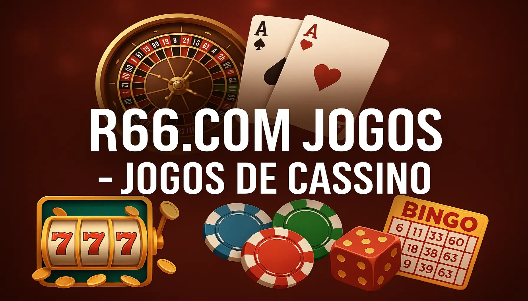 Jogos de cassino online inovadores e emocionantes na R66.COM
